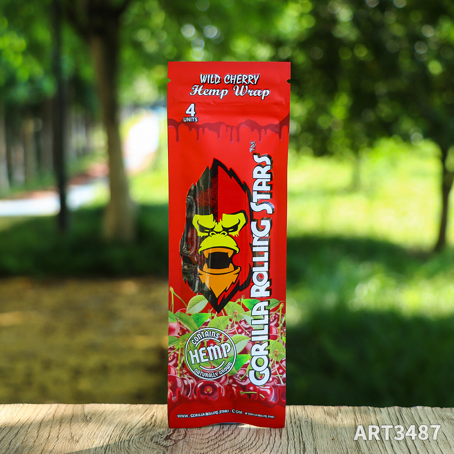 15 packs/box Cherry Flavored Cigar Rolling Papers (110 mm) Durable & Affordable