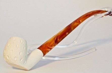 Standard Sitting Lattice Churchwarden Meerschaum Pipes