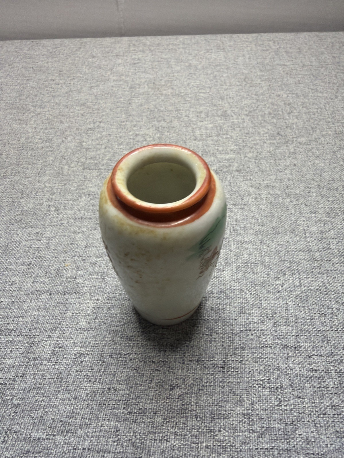 Vintage 1950’s AirFlam Lighter Geisha Design Bottle ONLY 3 1/2 In Tall Germany