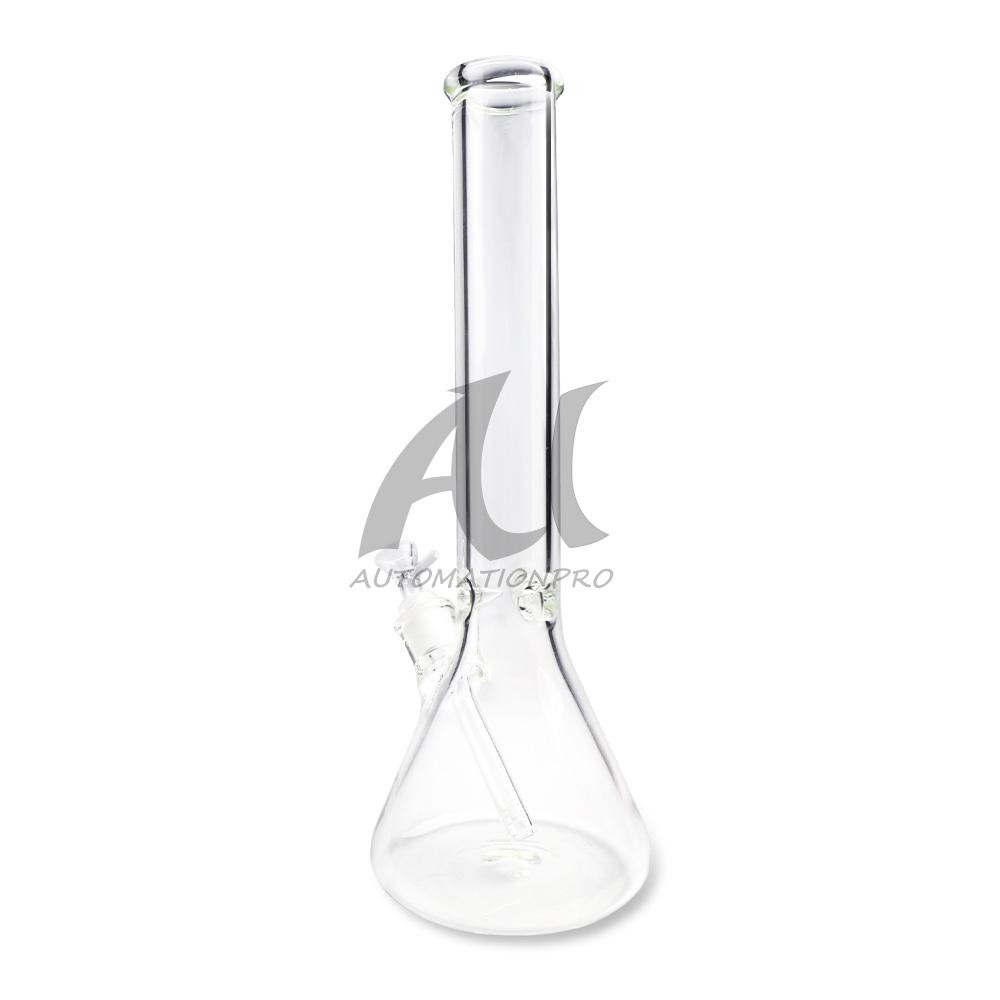 18 in Heavy 7mm Thick Glass Bong Smoking Hookah Water Pipe 14mm Bowl Beaker