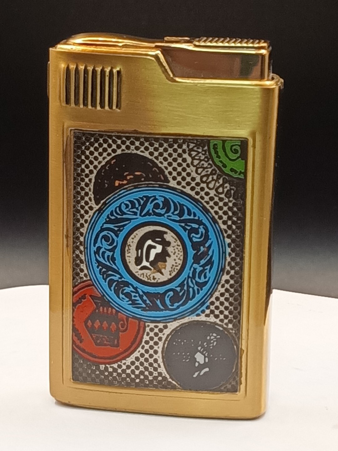 Unique Unfired Vintage Petrol Pocket Lighter w/ Music Box Original Box – WORKING