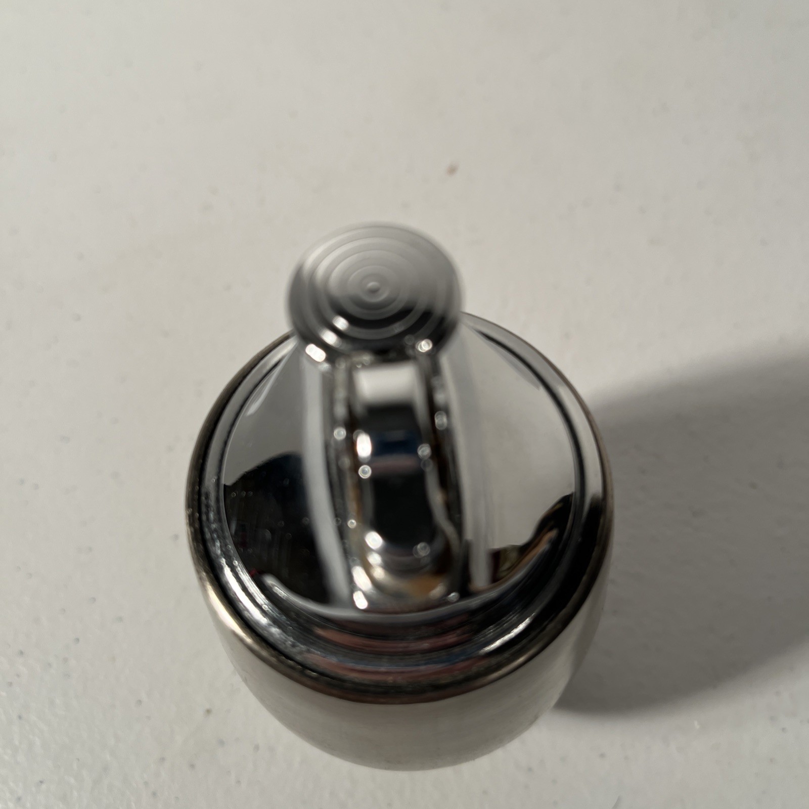 Vintage Tabletop Lighter Art Deco Silver Plated UNTESTED
