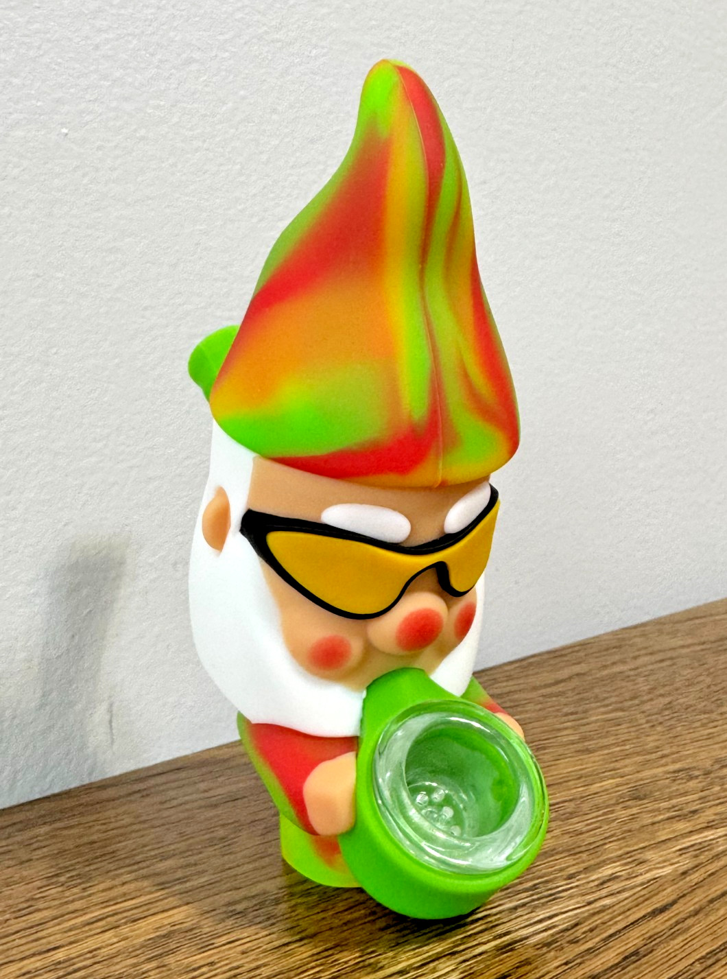 NEW Daily High Club “Trailer Park Trip” Garden Gnome Silicone Pipe