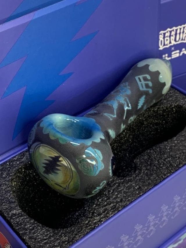 GRATEFUL DEAD X PULSAR Ethereal Music Hand Pipe – Officially Licensed 4.85″ 3 OZ