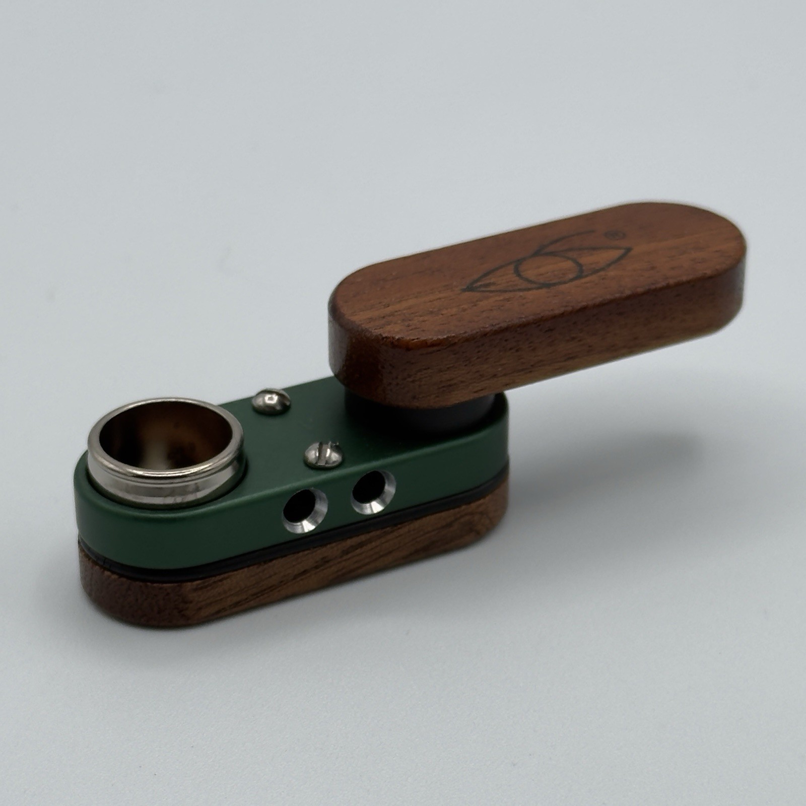 CLASSIC ORIGINAL MONKEY PIPE – FREE SHIPPING – MADE IN THE USA – GREEN