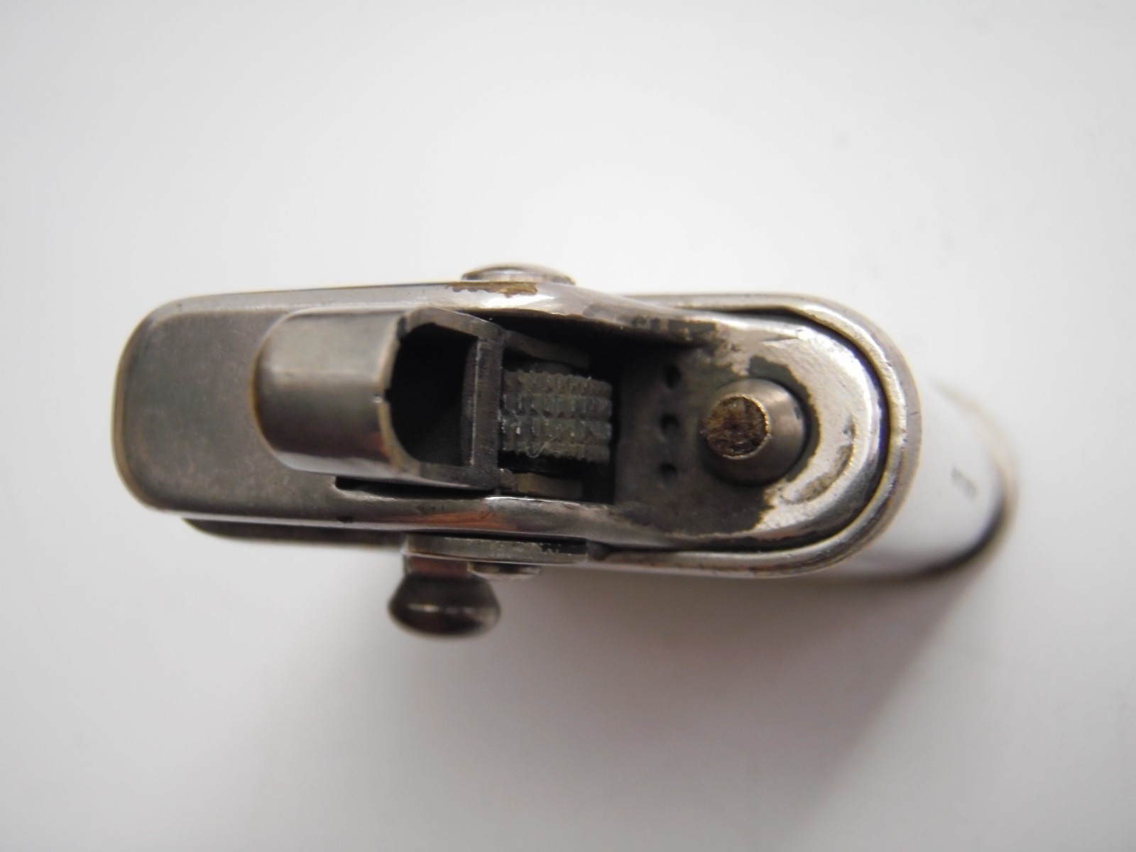 Rare Fork lighter, silver body wrap