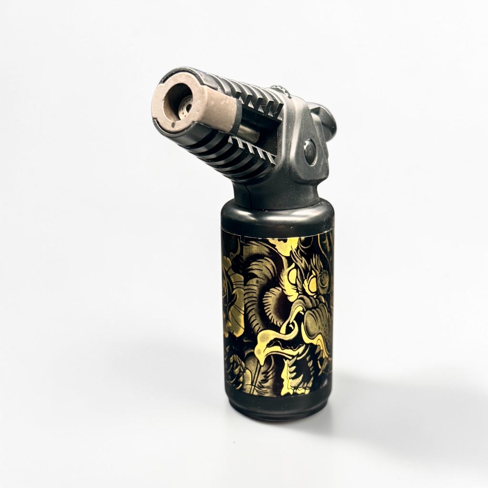 JOBON Jet Torch Lighter Windproof Refillable Butane Adjustable Flame Metal