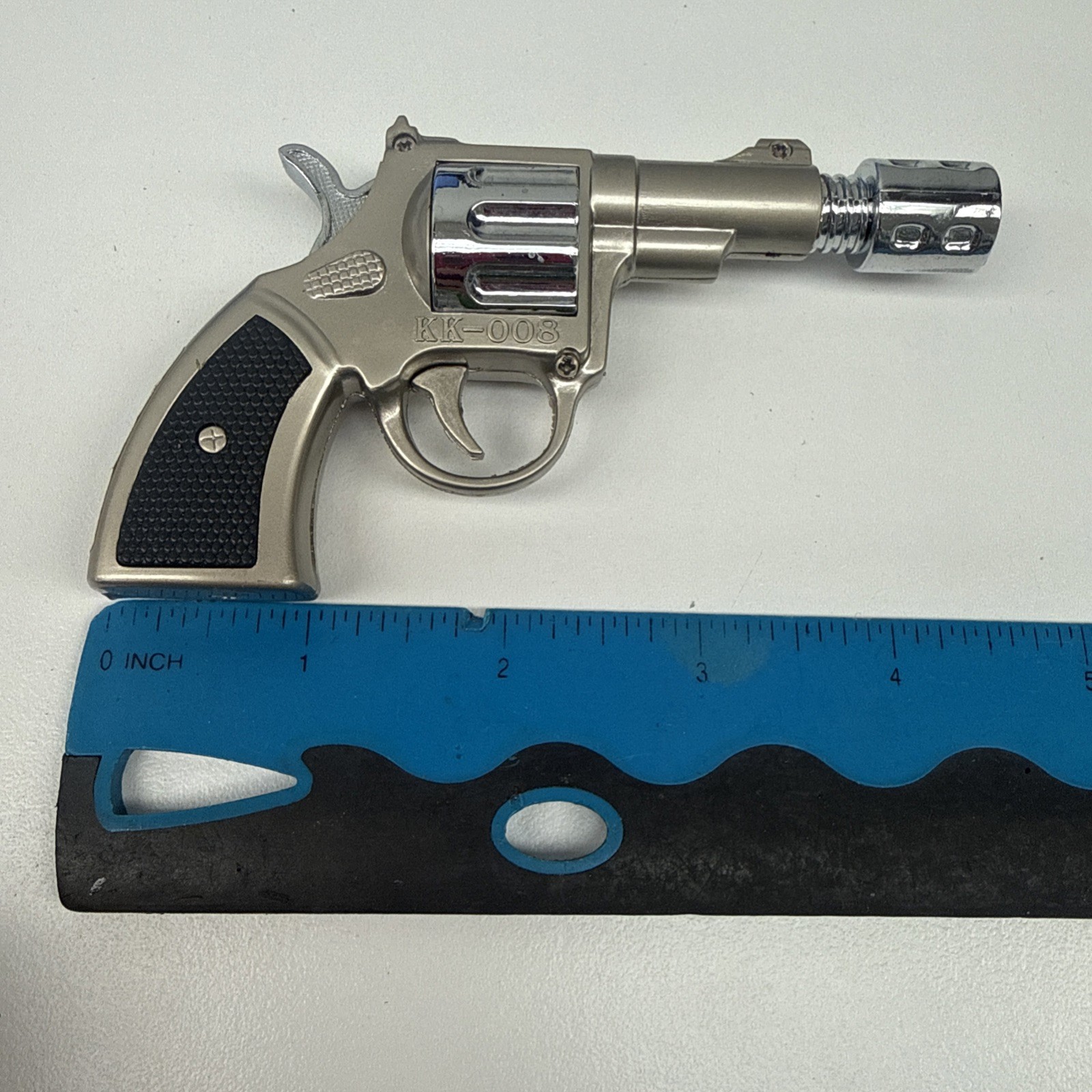 Vintage Revolver Gun Lighter KK 008