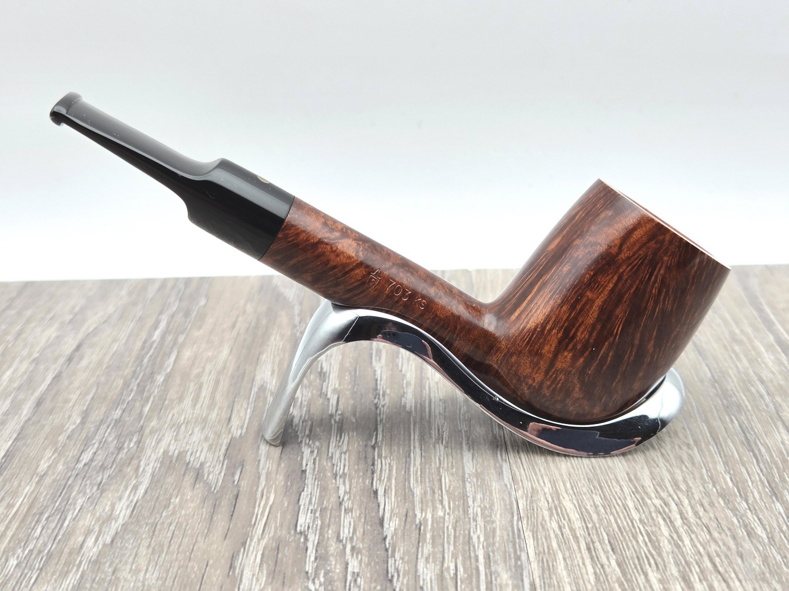 SAVINELLI PUNTO ORO GOLD Smooth Lovat 703 KS (6 mm) – BRAND NEW (READ)