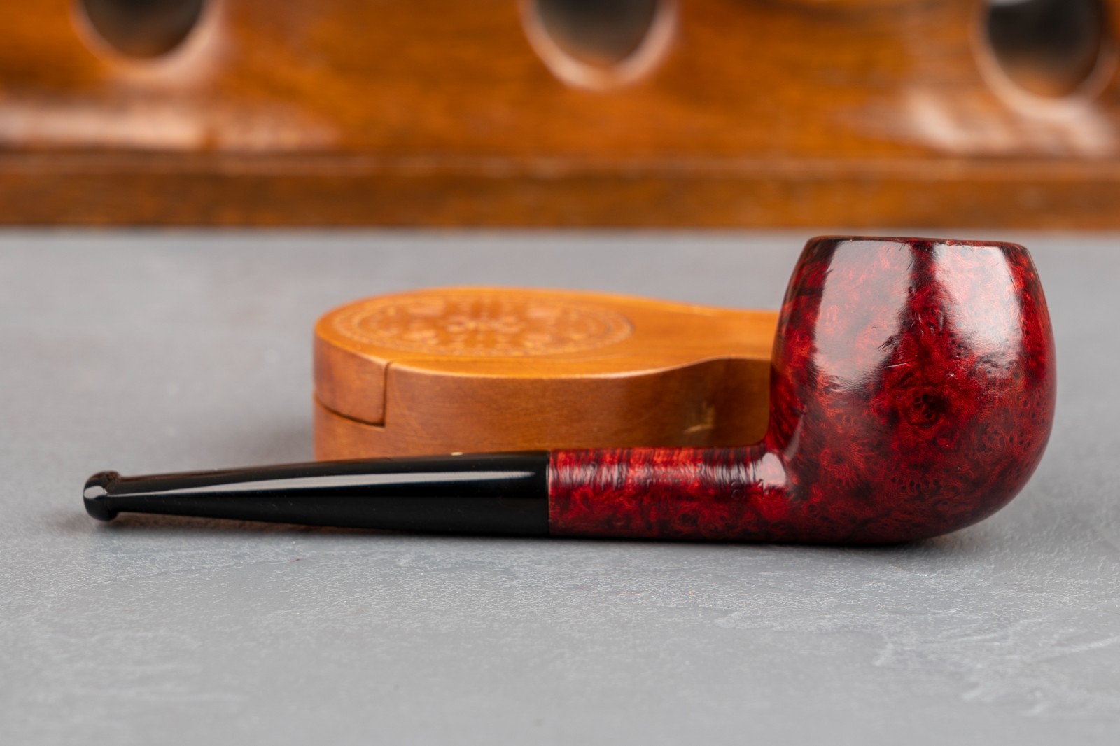 1925 Dunhill Ao Pat. No. 5861/12 Inner Tube Smooth Pocket Size Billiard (84)