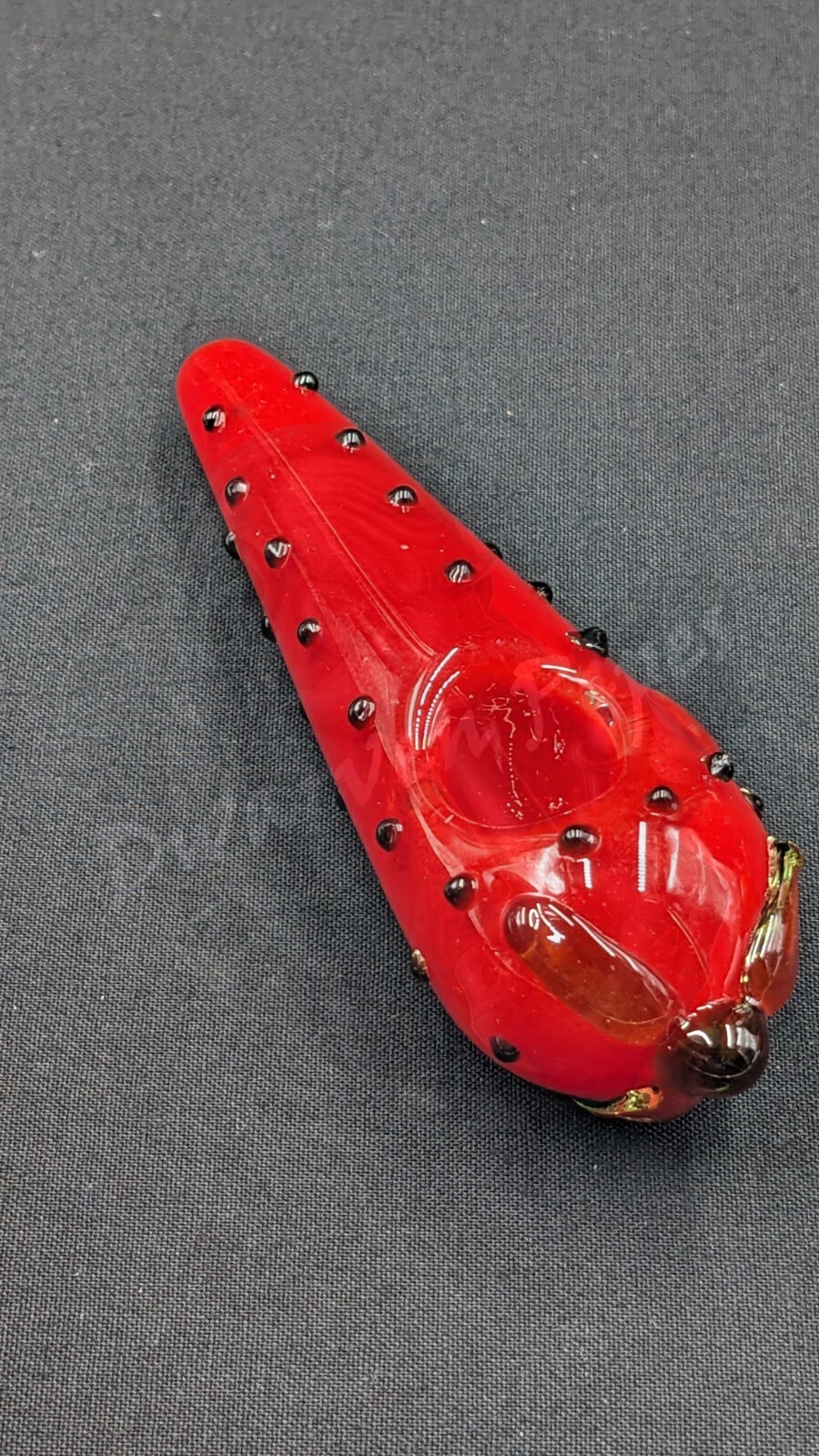 4.5″ Tobacco Smoking Bowl Pipe Glass Hand Pipes Strawberry