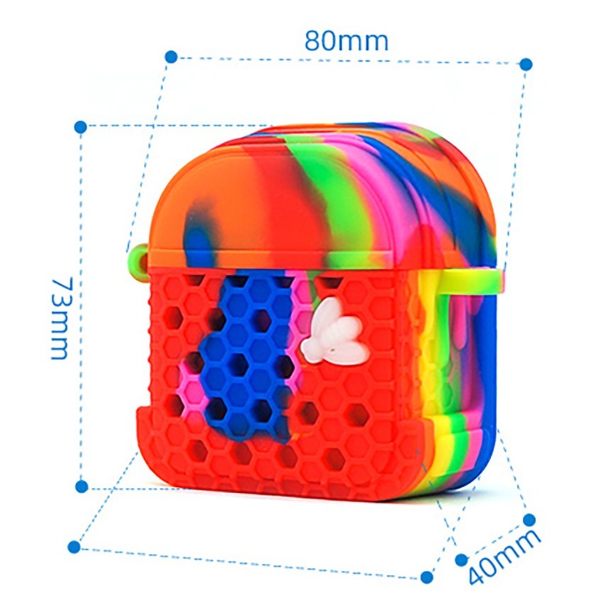 KUVIS Silicone Honey Straw Titanium Kit with 3 Functions