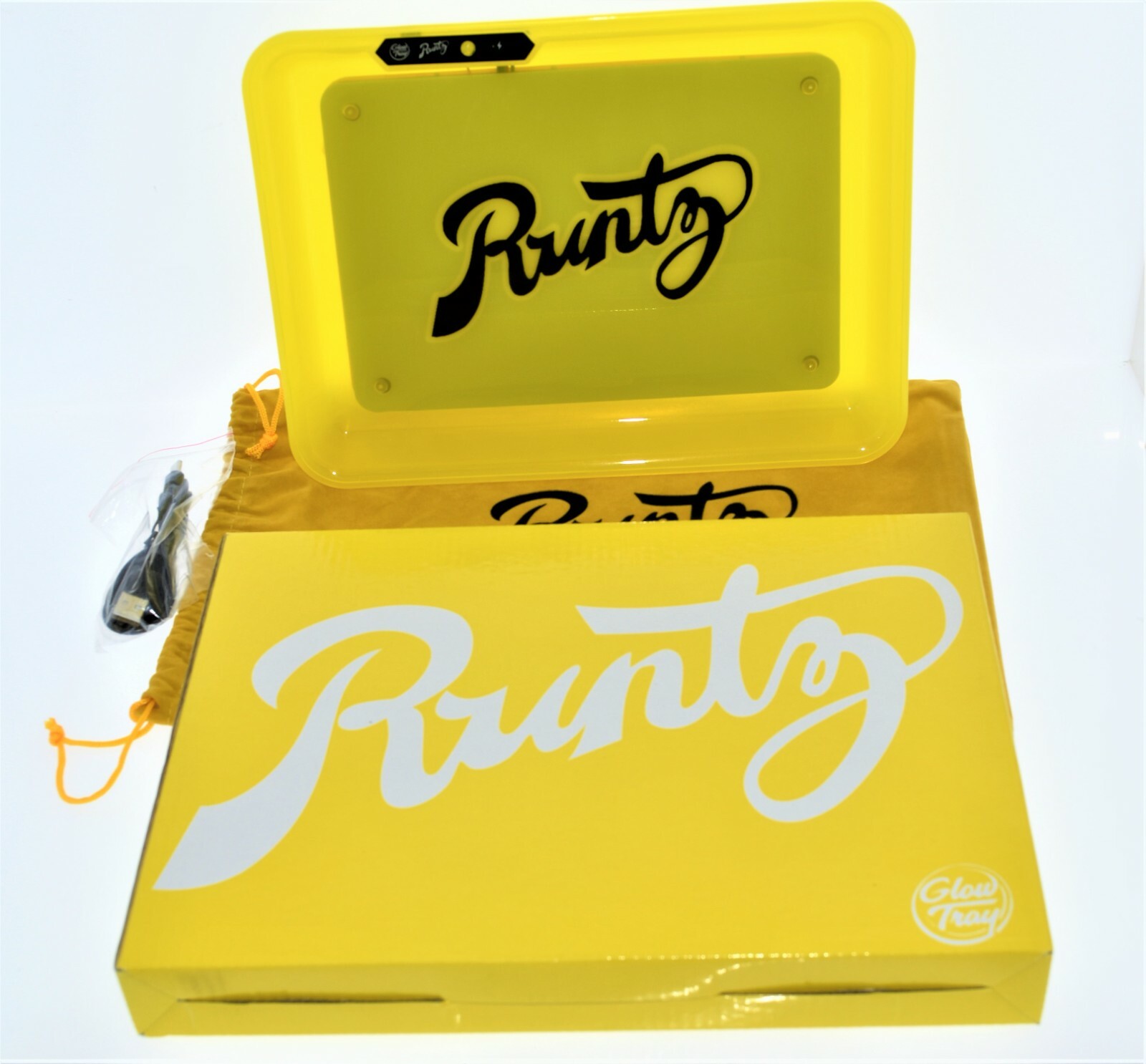 LED 6 COLORS ROLLING GLOW TRAY -11X 8 INCH- GIFT BOX INCLUDED