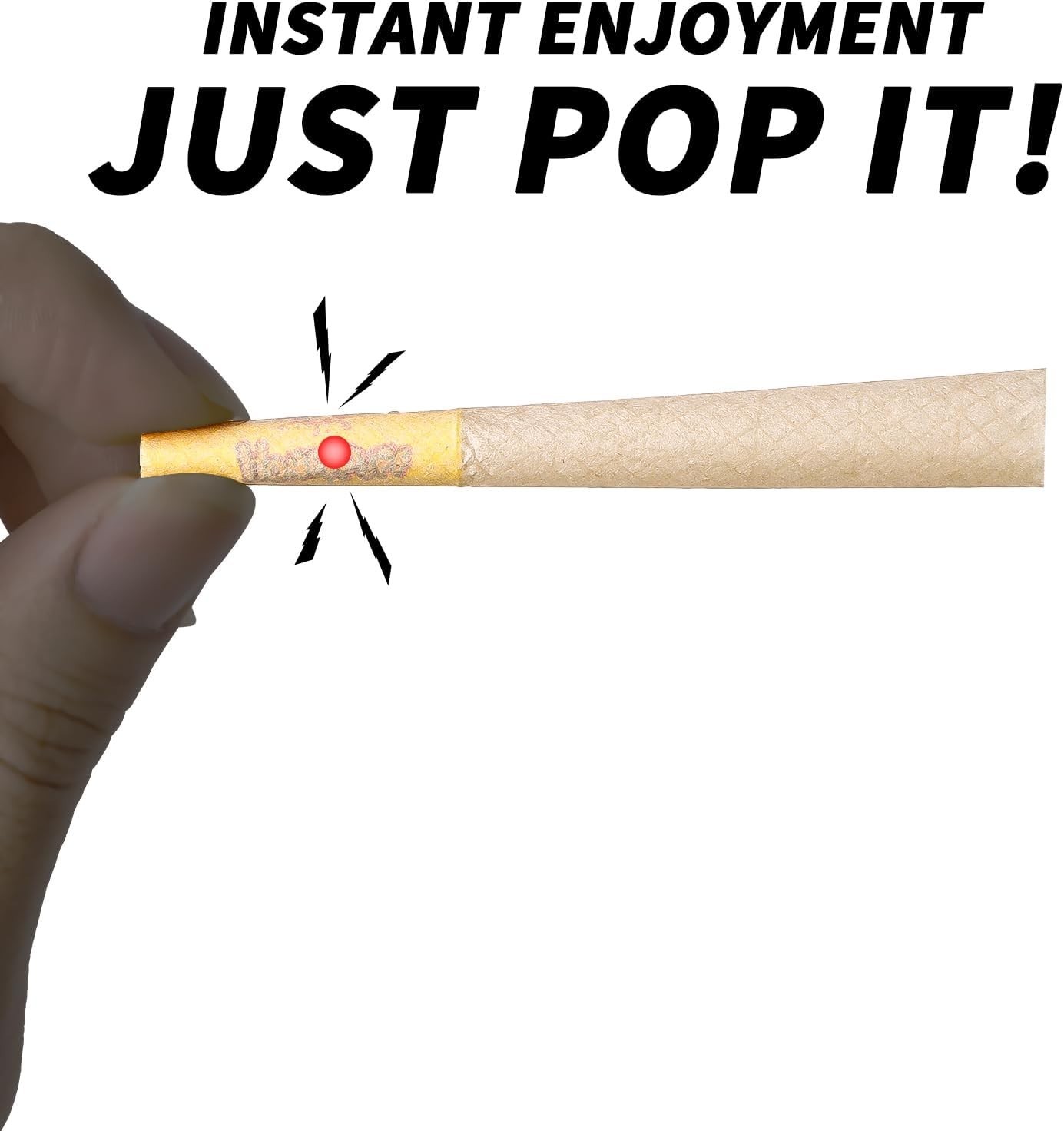 Flavored Pre Rolled Cones with Pop Filter Tips – 6 Unique 1 1/4 Size Delights