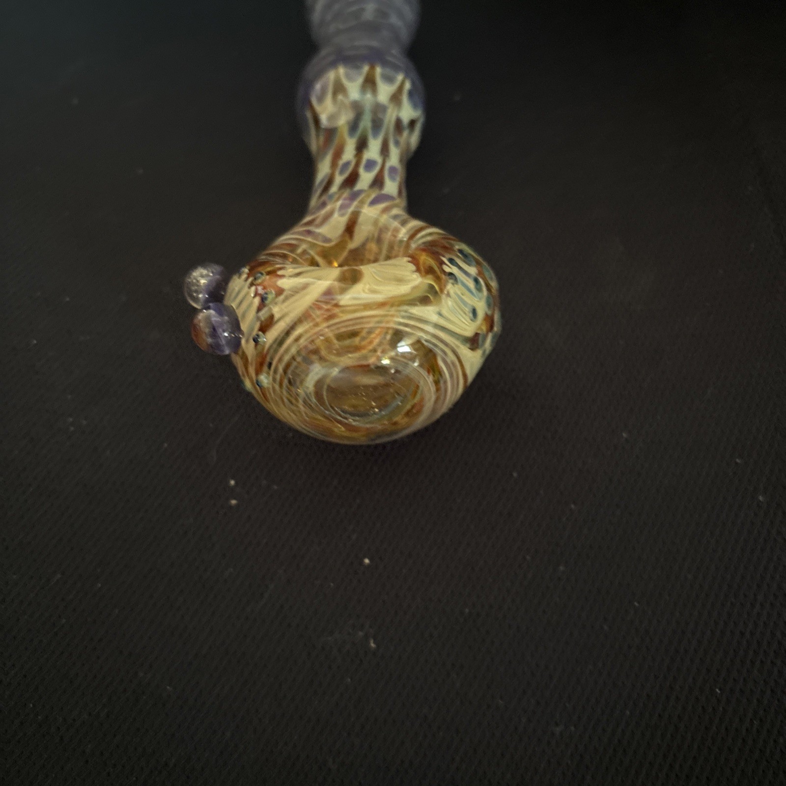 Glass Pipe Multiple Colors Hand Made In Montana