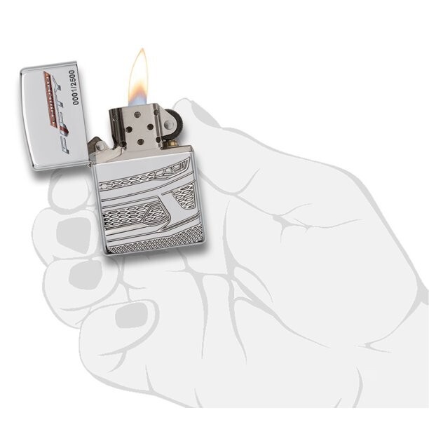 Zippo Chevy Camaro Armor High Polish Chrome 29478 (Series Number May Vary)