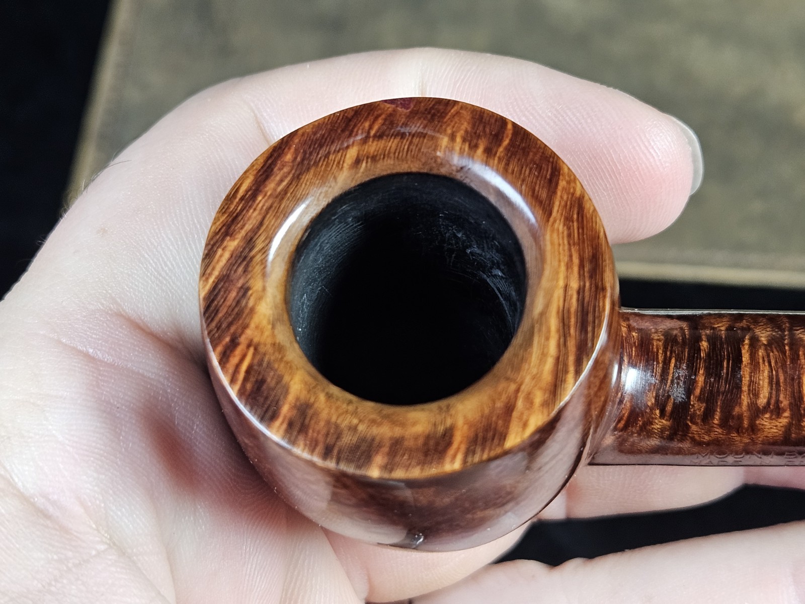 Mountbatten (Charatan second) 836 Smooth Pot w/ original box English Estate Pipe