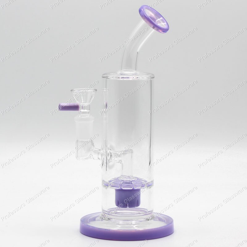9″ Turbine Circ Percolator MULTIPLE COLORS Thick High Quality Glass Bong Pipe