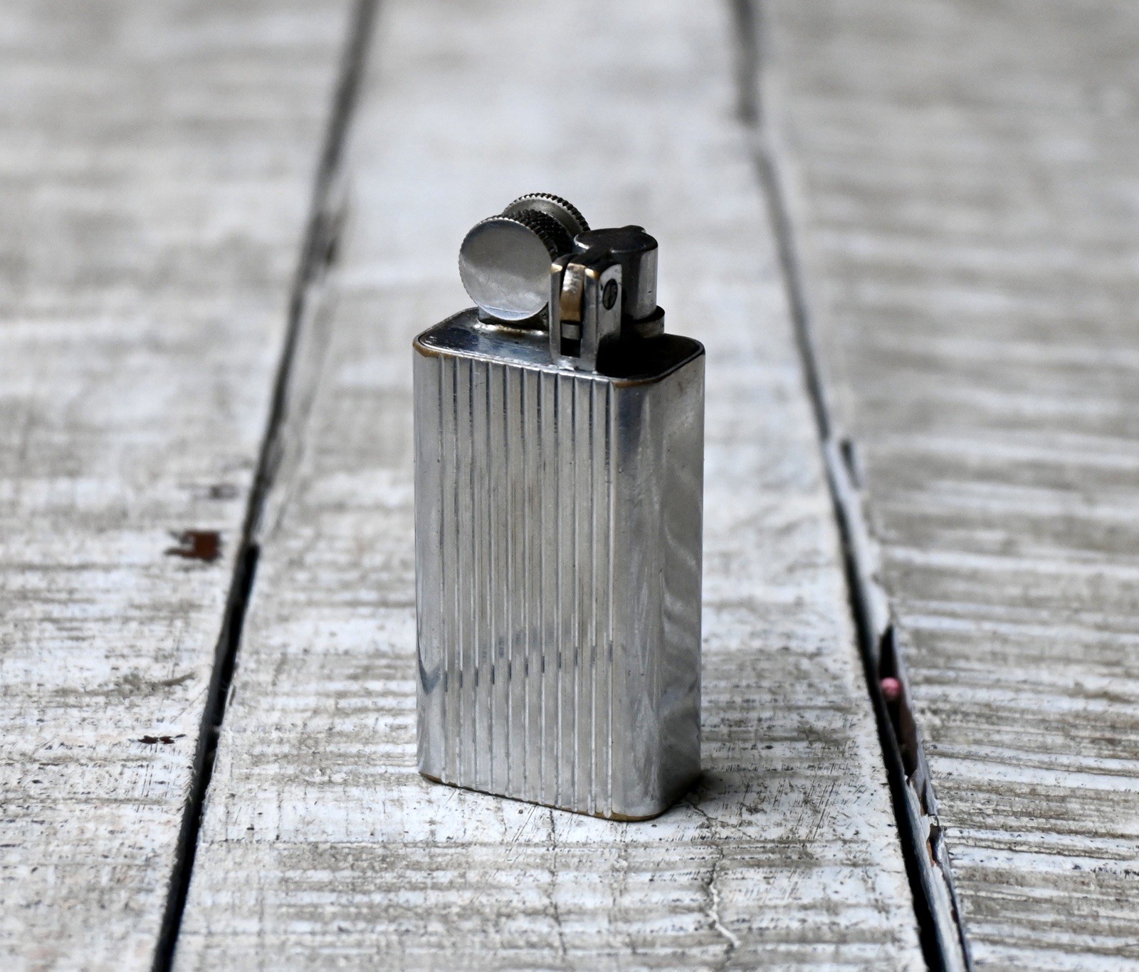 Vintage Gasoline Lighter Super Dandy France Petrol Lighter