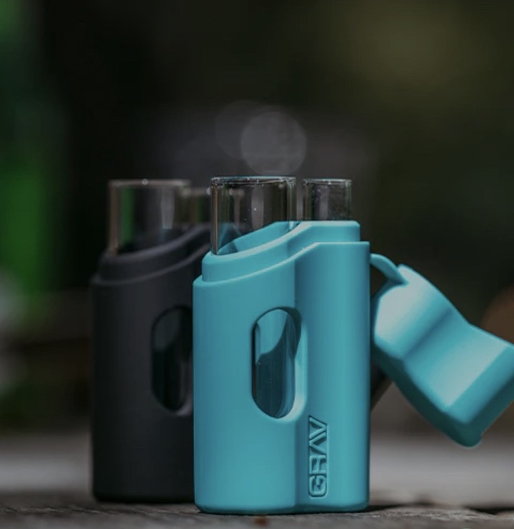 GRAV® EDC Silicone Dugout Built For Outdoor Adventures And On The Go, 3 Colors