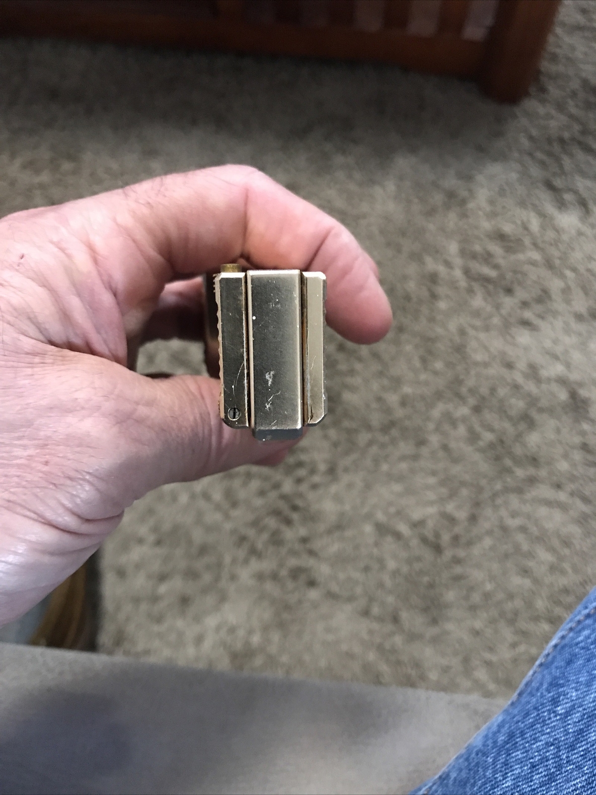 Vintage Cygnus Petrol Table Lighter Made in Japan