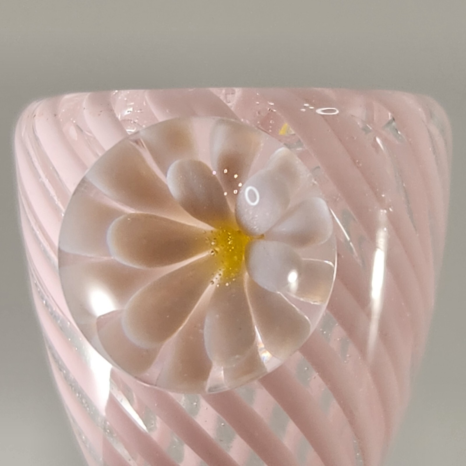 14mm Cool Girly PINK Swirl Flowered Replacement Hookah Slider Bowl Head Piece
