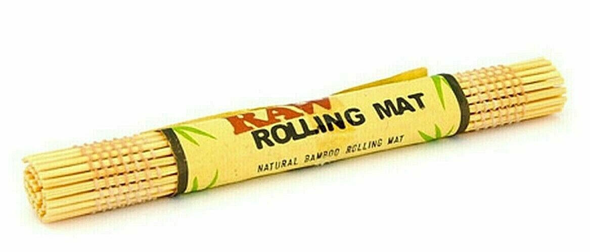 RAW Bamboo Rolling Mat Hand Roller Mat *Best Price!* FREE USA SHIPPING