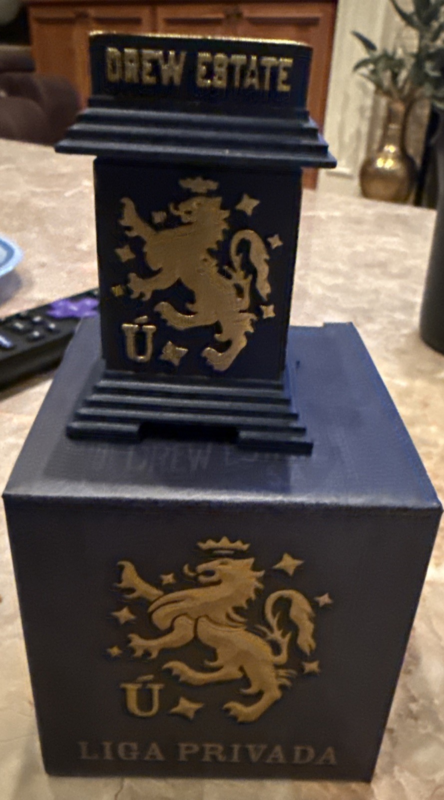 Drew Estate Cigar Rest – Unico Serie Liga Privada NAVY BLUE
