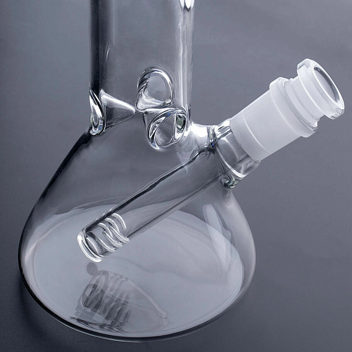 4-Pack 2 inch (Full Length: 3.25 Inch) Glass Downstem (18mm x14mm)