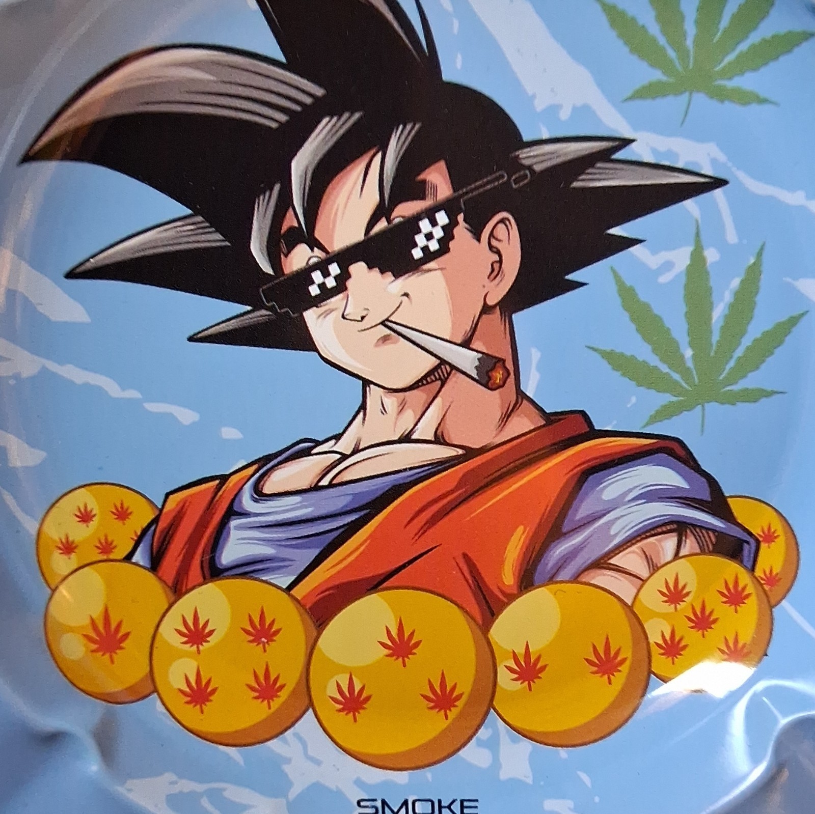 Smoke Arsenal Premium ROLLING TRAY Small Goku 5.75 inch