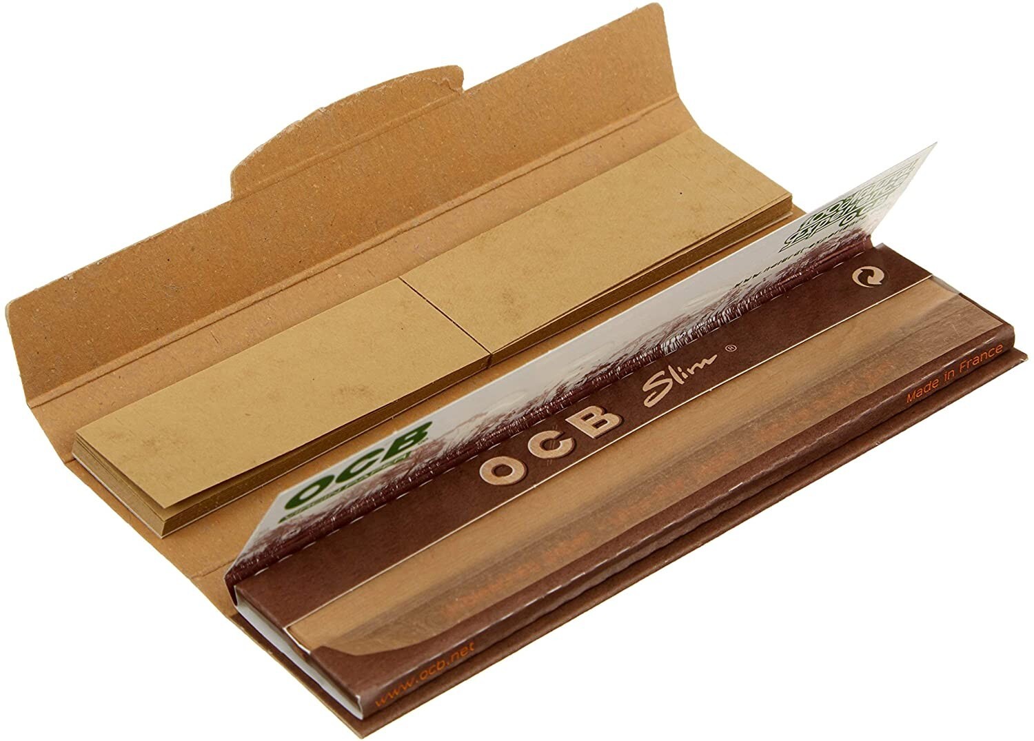 OCB Virgin Slim Rolling Papers + Tips – 5 Packs