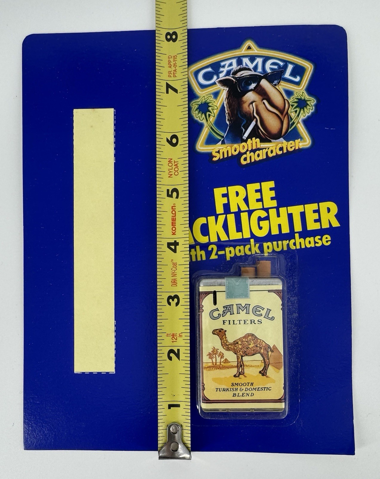 Camel Cigarette Lighter Vintage Promotional 1990 New Sealed Collector Item