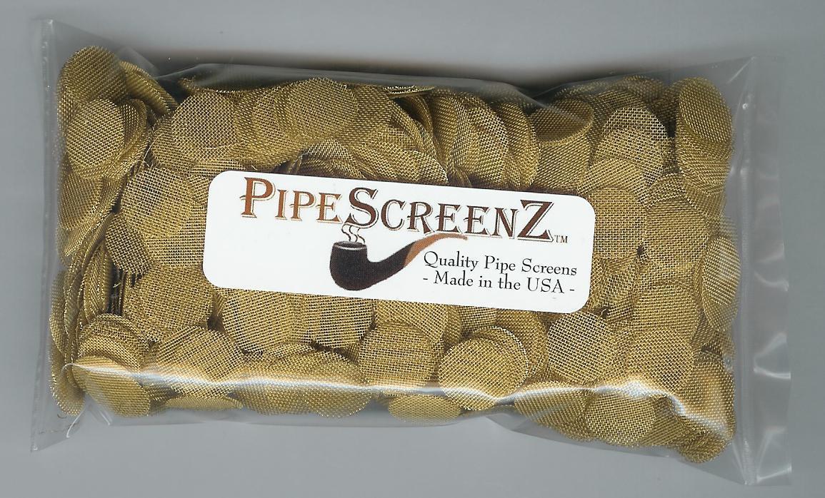 3,000 (3X 1000 Count) 1/2″ .500″12.66mm BRASS Pipe Screens “PipeScreenZ™ Brand”