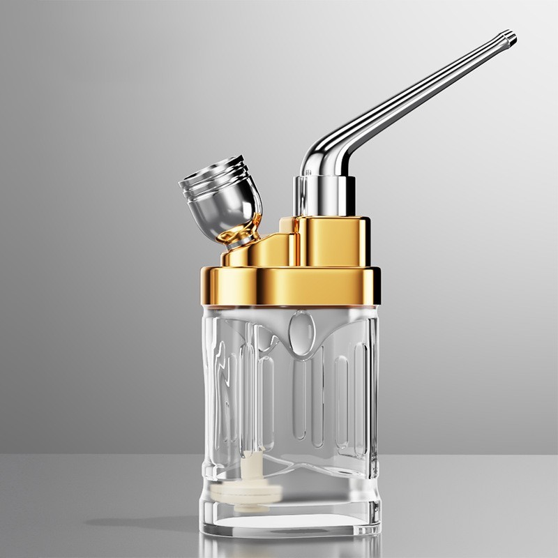 Portable Mini Water Bong Smoke Pipe Smoking Pipes Small Tobacco Hookah Shisha B