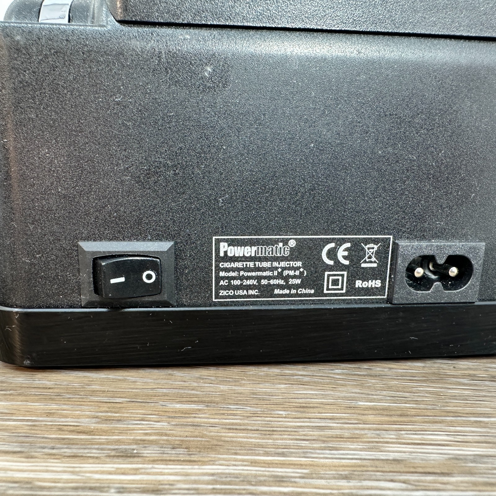 Powermatic II+ Cigarette Injector Tobacco Injector