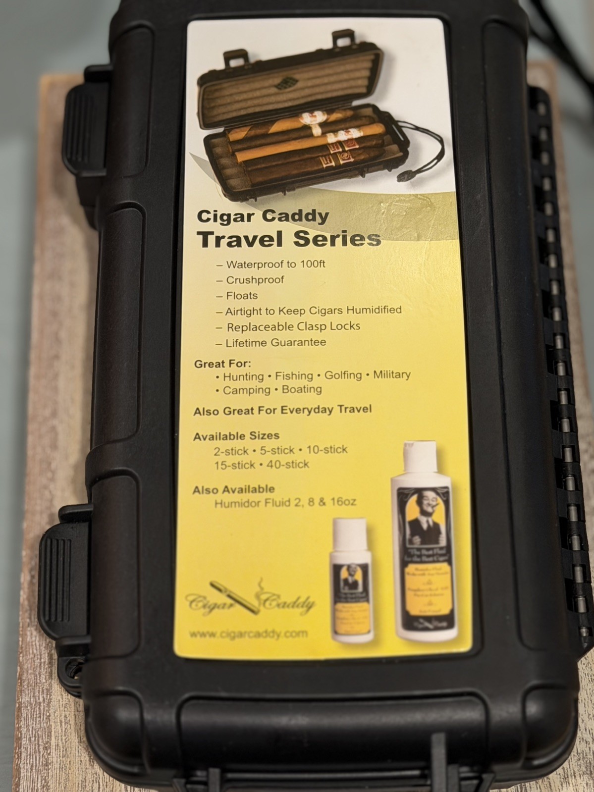 Drew Estate #DE4L Cigar Travel Case “Freestyle Live” NEW