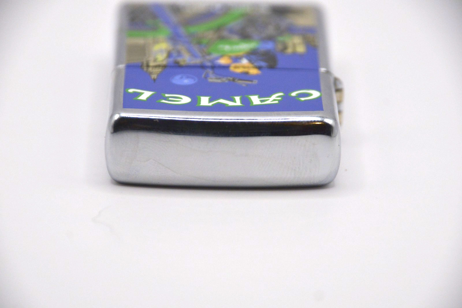 1997 JOE CAMEL MOON AND MOTORCYCLE WTC ZIPPO LIGHTER IN BOX