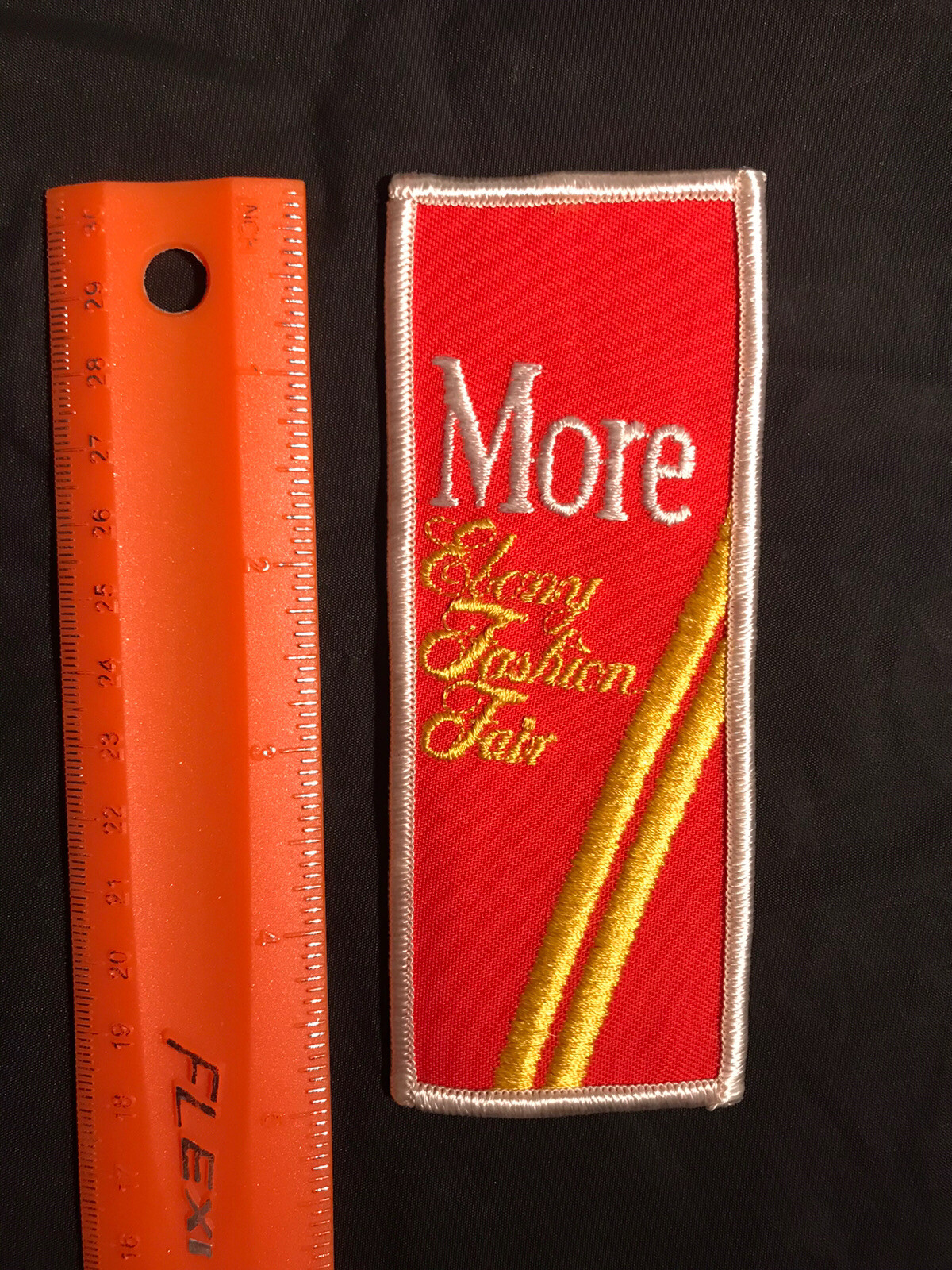 VTG More Cigarette Logo Patch Decal 120 mm RJR Tobacco Co
