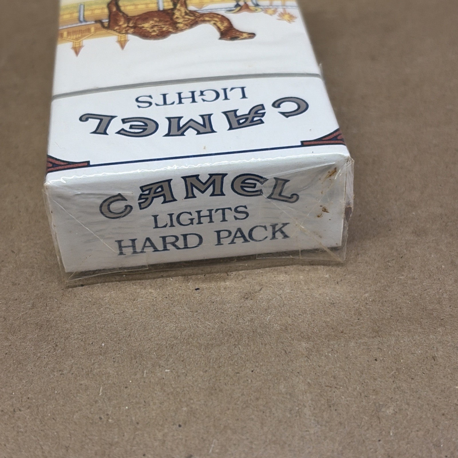 EMPTY Hard Pack of CAMEL LIGHTS Cigarettes – Collector’s Pack State of KENTUCKY