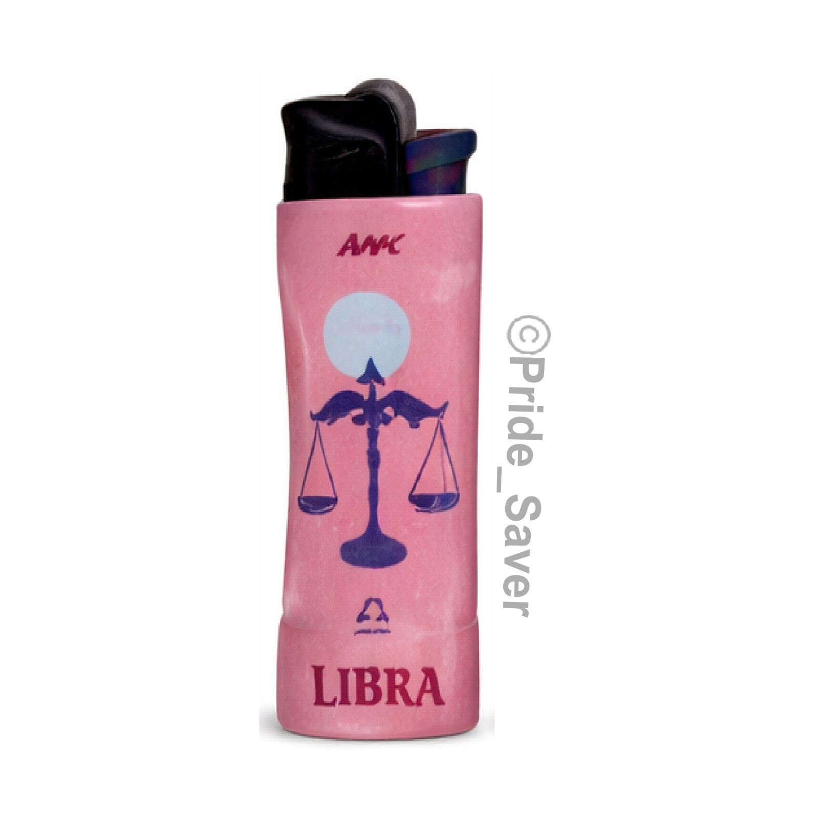 MK Grip Lighter Pro Astrology Zodiac Horoscope Series Flint AST (7 Lighters)