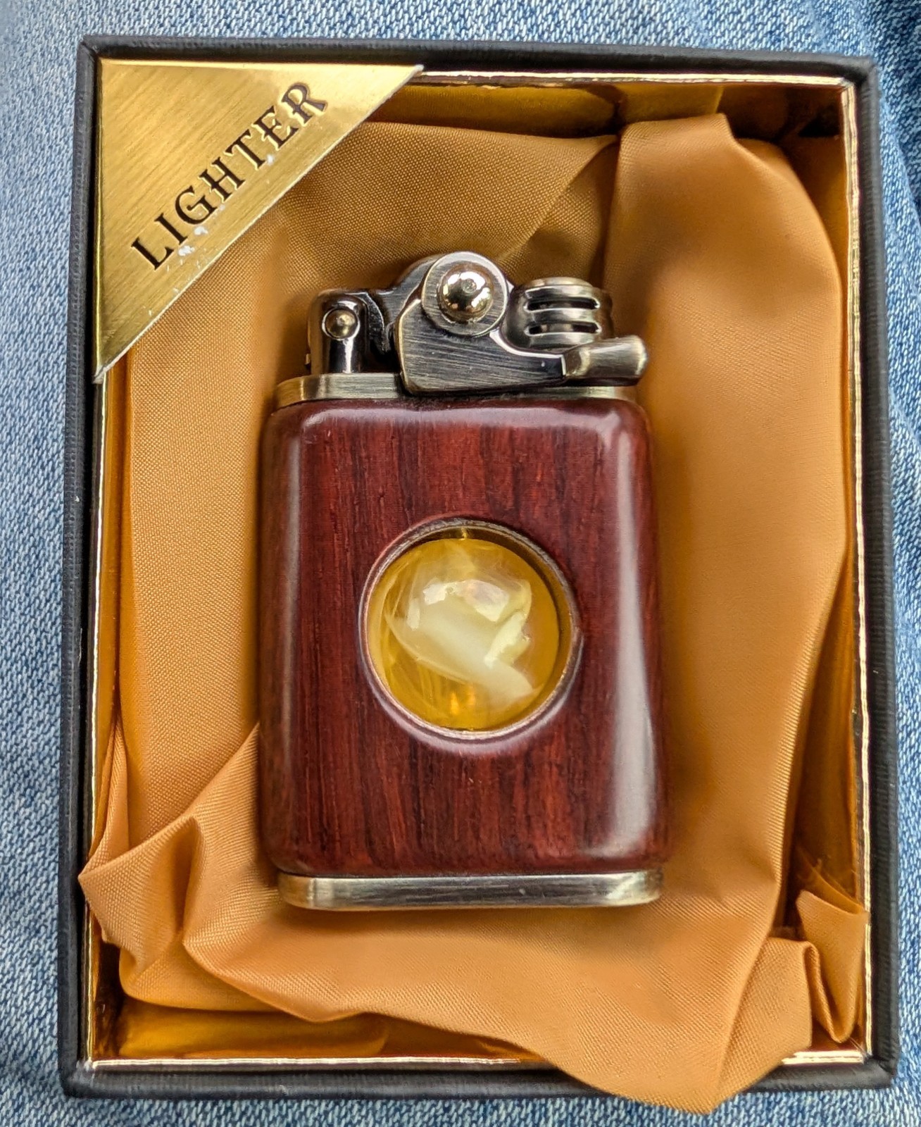 VINTAGE RETRO CLASSIC STYLE LIGHTER Trench Retro CAM IGNITION Lighter O Ring USA