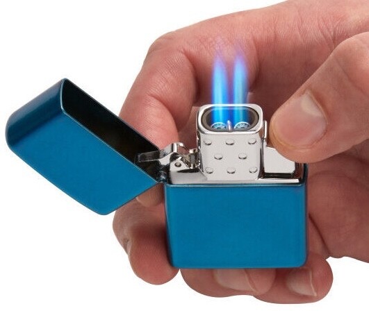 Zippo Butane Dual Torch Insert For Regular Size Zippo Lighters 65851 New In Box