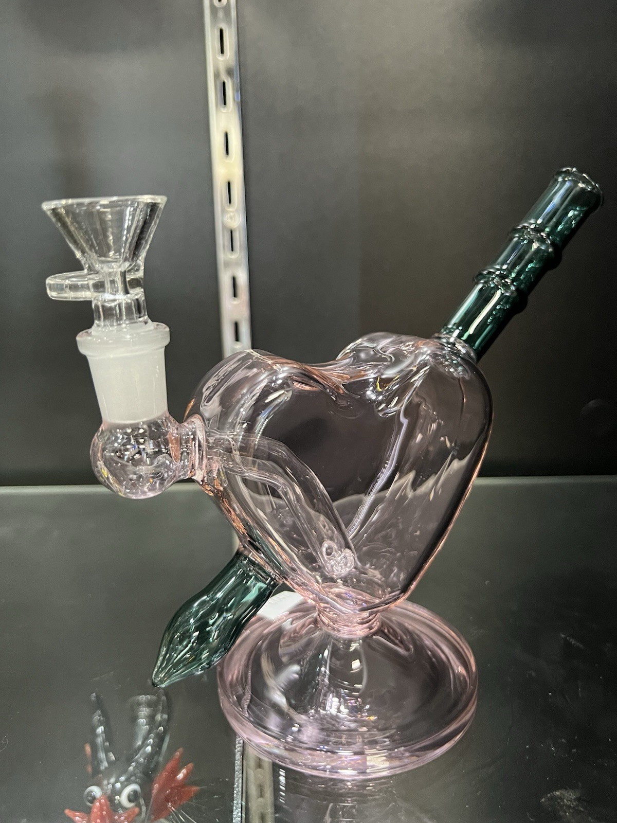Artistic Glass Bong Water Pipe Tobacco Smoking Pipe 14MM Bowl
