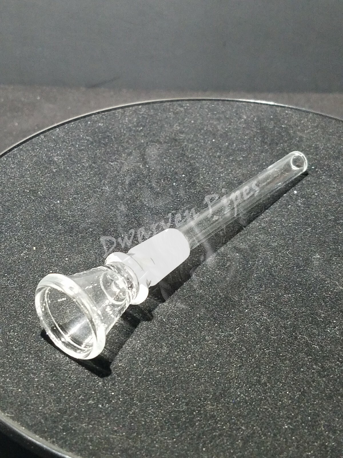 2 Pack: Glass Downstem With Bowl 14MM Male For Glass Water Pipe Replacement