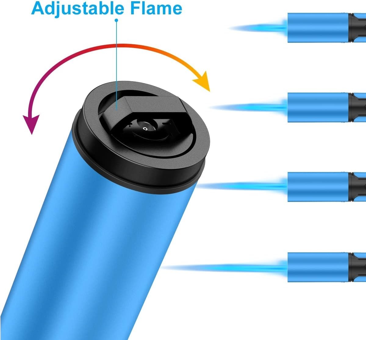 Powerful Butane Torch Lighters Set of 2 – Ideal for Indoor & Outdoor Activities