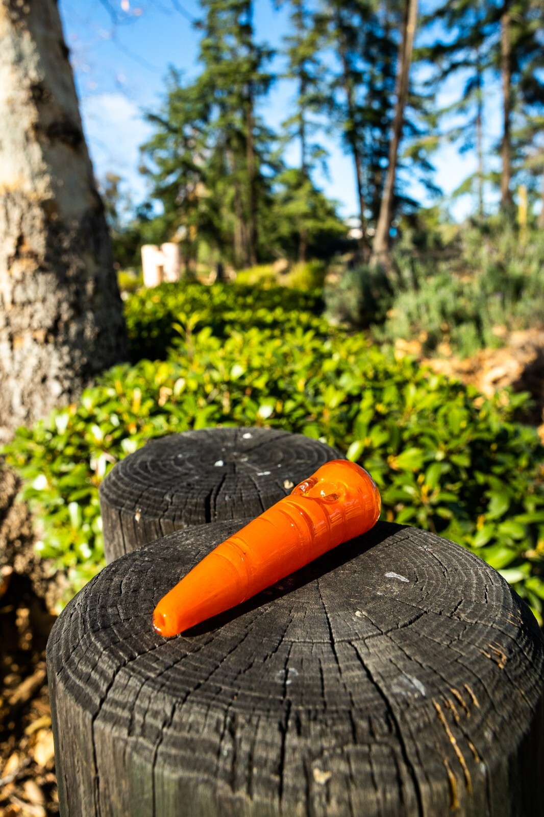 4″ Collectible Carrot TOBACCO Glass Handmade Smoking Pipe – Fast Shipping