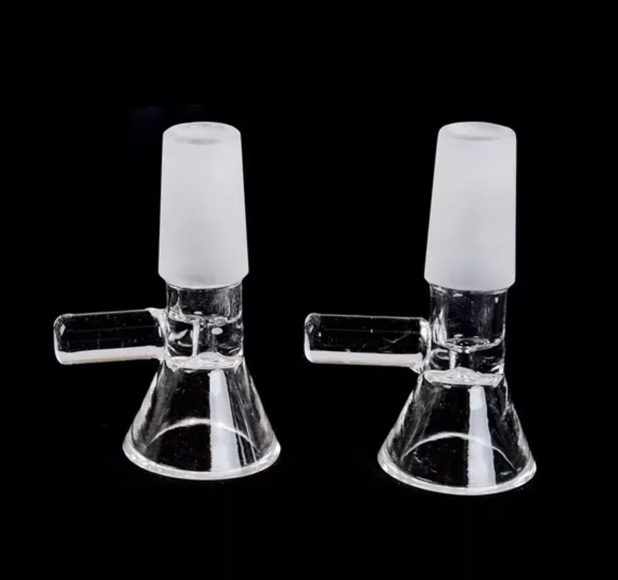 10x 14mm Male Glass Bowl For Water Pipe Hookah Bong Replacement Head (US Ship)