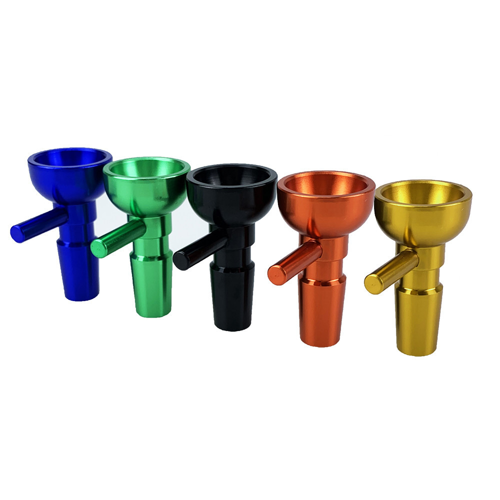 14MM Male Metal Bowl For Water Pipe Hookah Bong Hookah Water Replacement Head