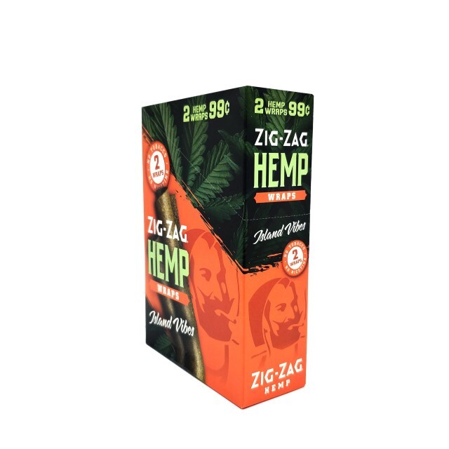 😎FULL BOX ZIG ZAG HERBAL PAPERS – ISLAND VIBES 25 PACKS ✨(50 CT)✨👀