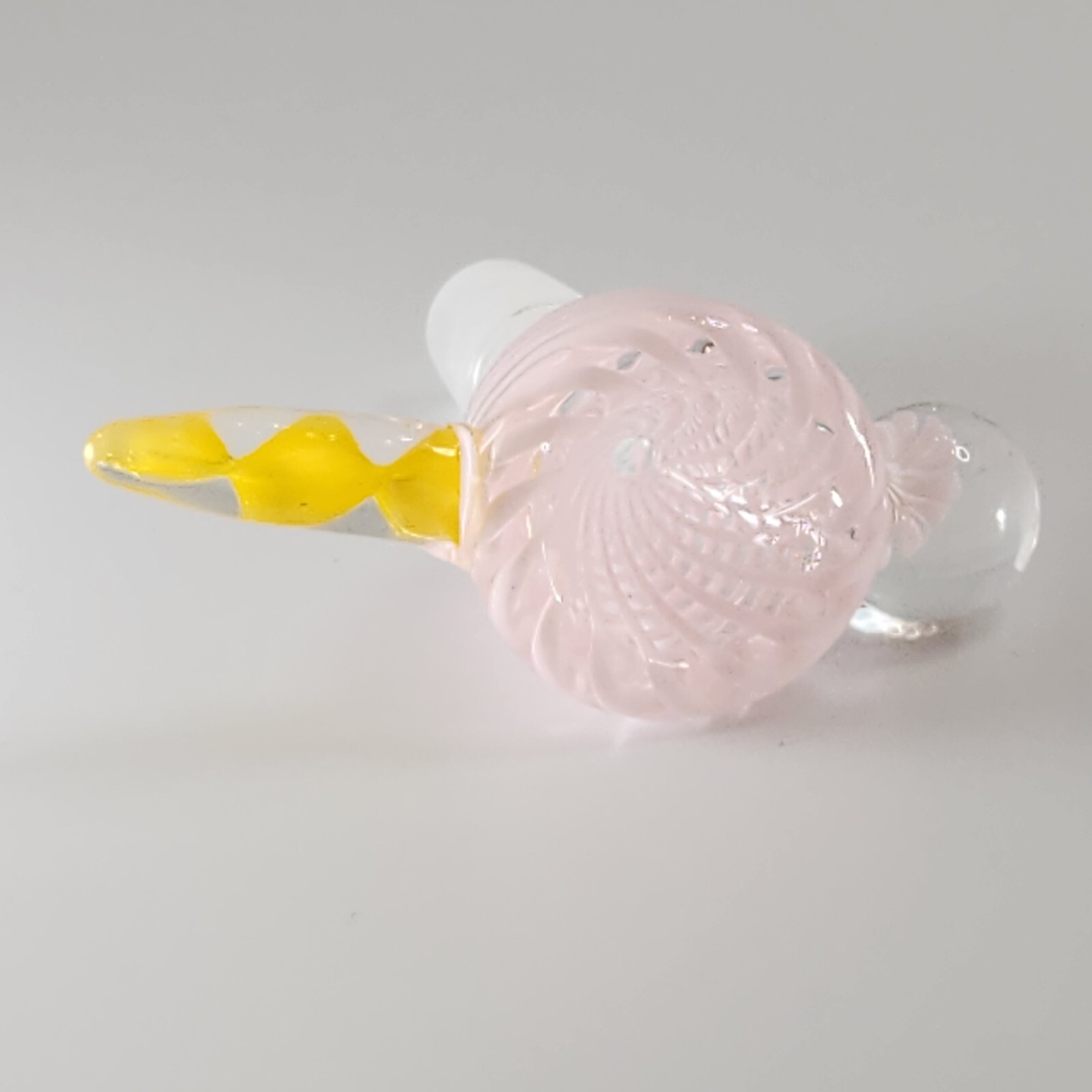 14mm Cool Girly PINK Swirl Flowered Replacement Hookah Slider Bowl Head Piece